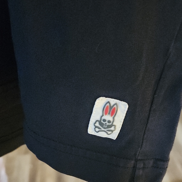 Psycho Bunny Black Tee with White Logo - Picture 4 of 8